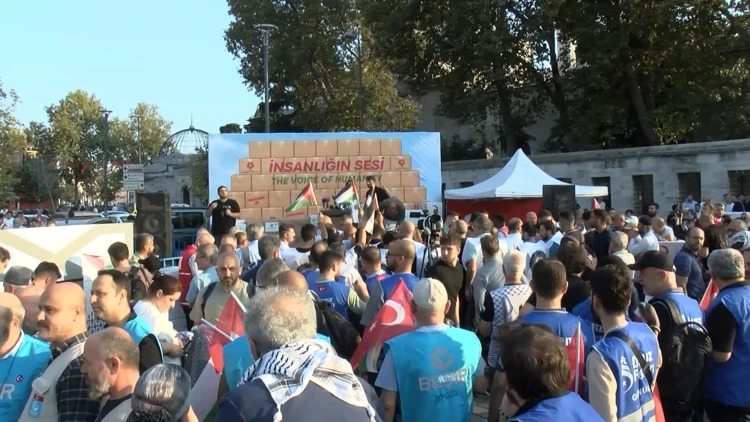Üsküdar Meydanı’nda Gazze Sesi
