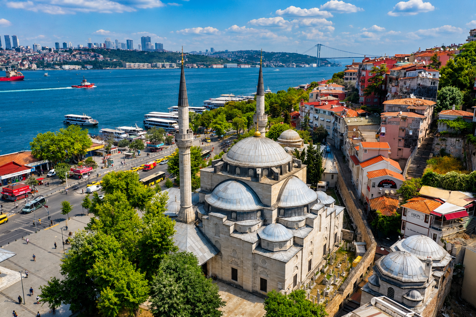MİHRİMAH SULTAN CAMİİ: GÜNEŞLE AYIN BULUŞTUĞU MİMARİ ŞAHESER