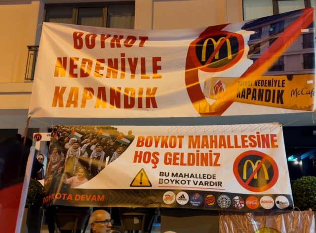 Gündem Olan McDonald’s Şubesinde Yeni Gelişme: Mahalle Sakinlerinden Mehteranlı Kutlama